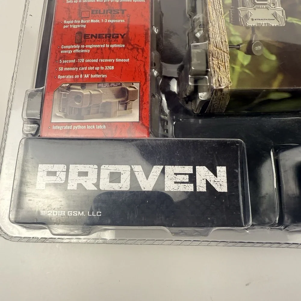 Stealth Cam Kit QS12K 3 Pack Infrared Trail Camera 10.0 MP 50 FT Range Brand NEW